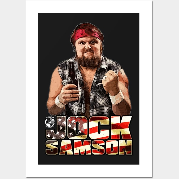 Jock Samson Wall Art by ics_wrestling